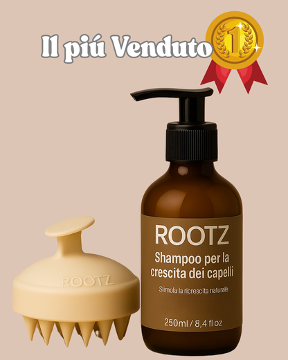 Rootz- Hair growth shampoo, πιο πυκνά και μακριά μαλλιά