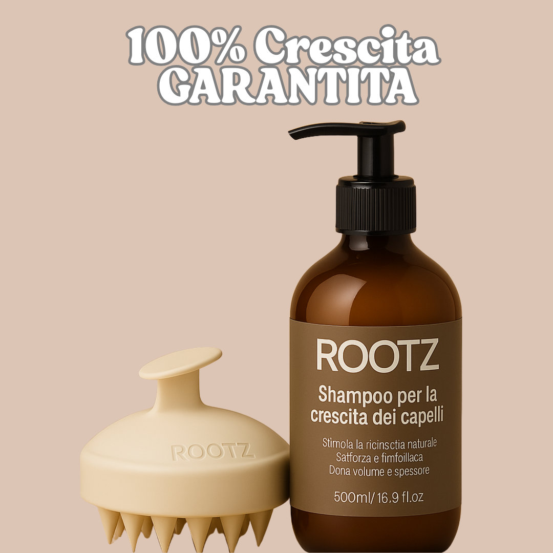 Rootz- Hair growth shampoo, πιο πυκνά και μακριά μαλλιά